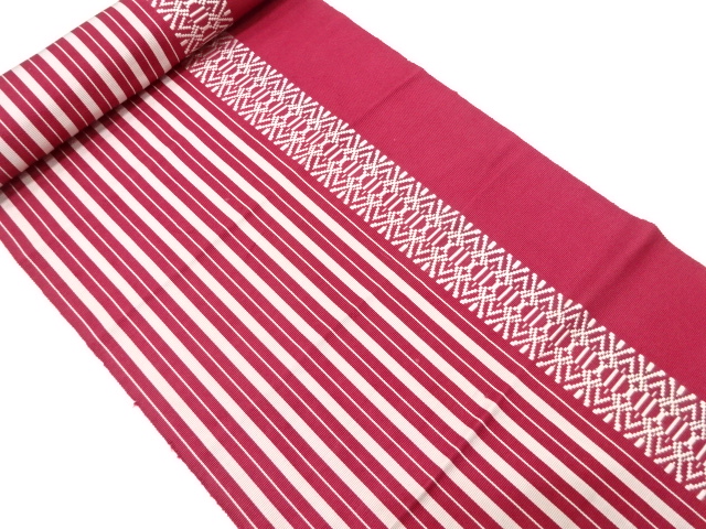 JAPANESE KIMONO / ANTIQUE BOLT FOR HASSUN OBI / SILK / CHIKUZEN HAKATA